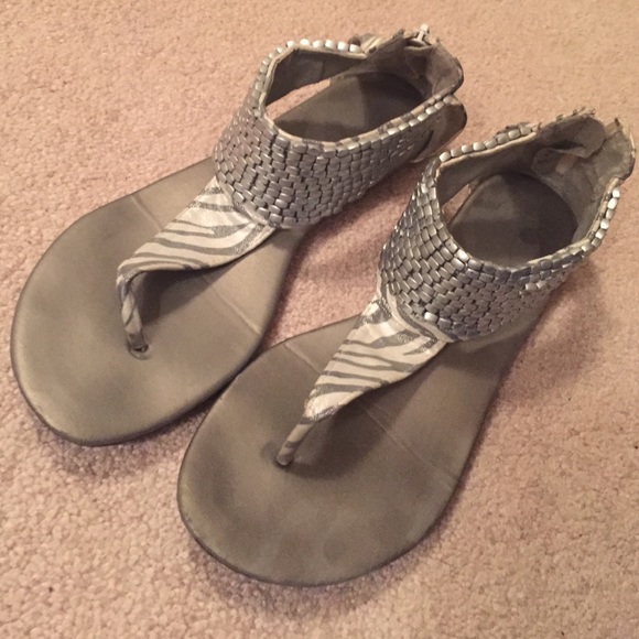 Zebra sandals
