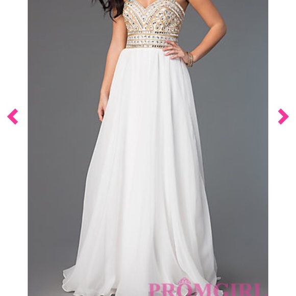 Strapless sweetheart Madison James dress