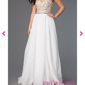 Strapless sweetheart Madison James dress