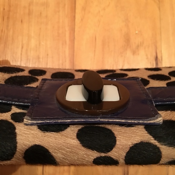 Boden Calf Hair & Patent Leather Wallet - Picture 4 of 4