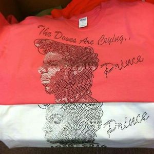 Rhinestone Prince tshirt
