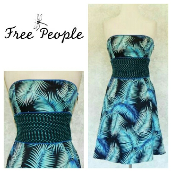 Free People Palm Leaf Dress