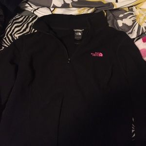 North Face half zip pullover