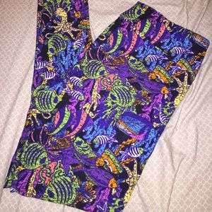 Lularoe Sea Life TC Leggings Unicorn