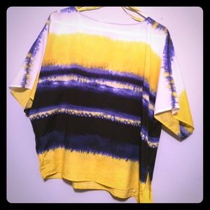 Michael Kors Watercolor Top