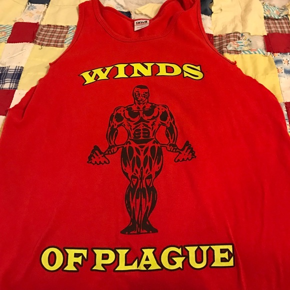 Winds of Plague tour band tank medium