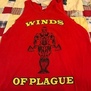 Winds of Plague tour band tank medium