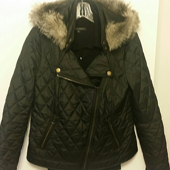 Black short coat