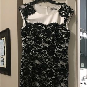 Black & White Cocktail Dress