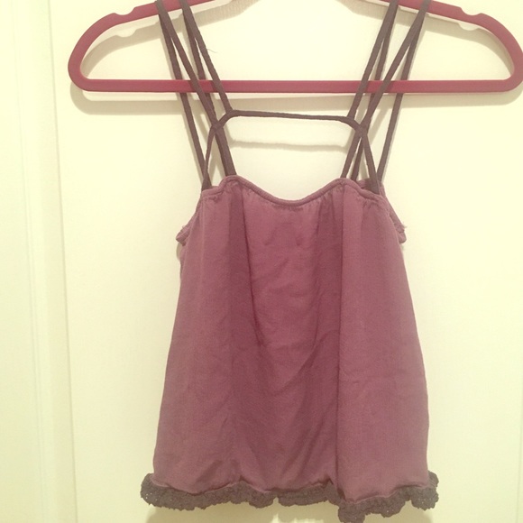 XS Free People Tank - Purple