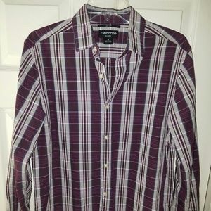 Claiborne long sleeve button down shirt (slim fit)