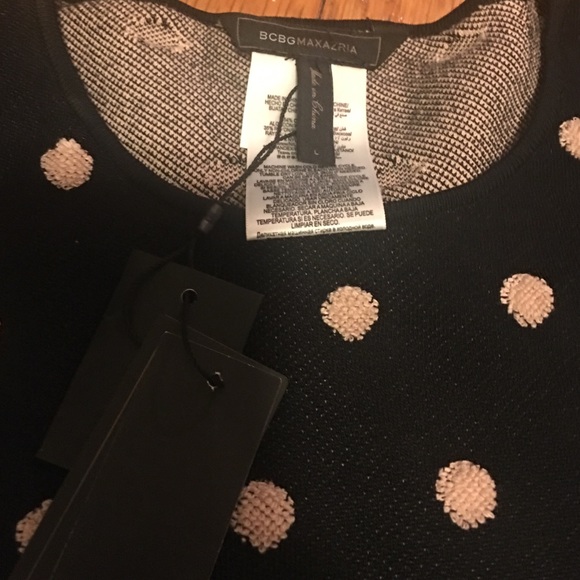 Bcbg polka dot crop top & matching skirt NWT - Picture 4 of 4