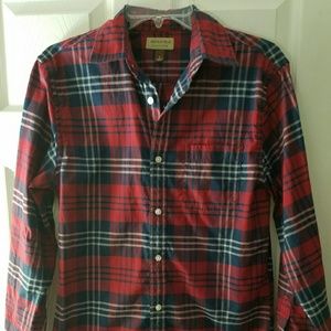 Sonoma plaid button down long sleeve shirt