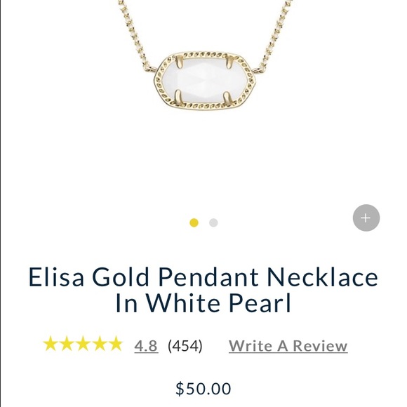 LOWERED white and gold elisa