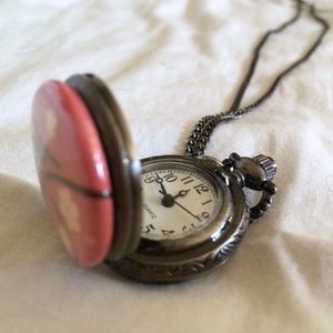 Pocket-like watch with bird design