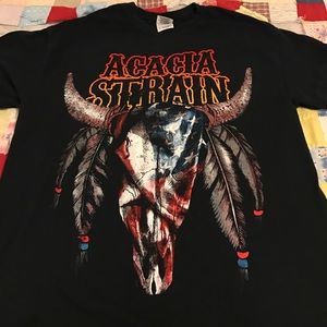 Acacia strain band shirt medium