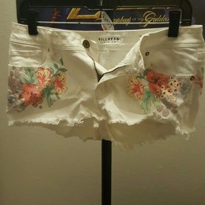 Pacsun Flowered Shorts