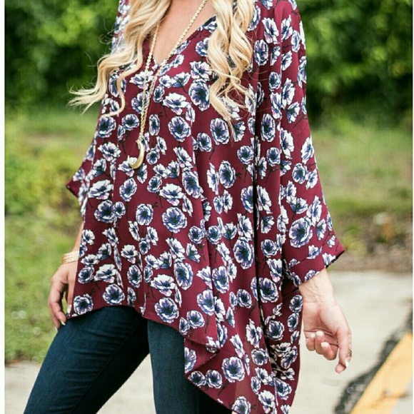 Orchid Valley Tunic