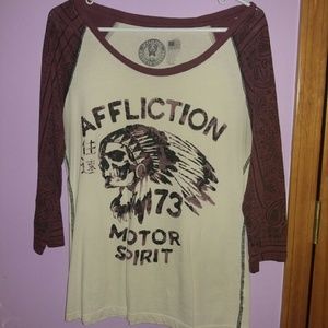 Affliction ladies shirt