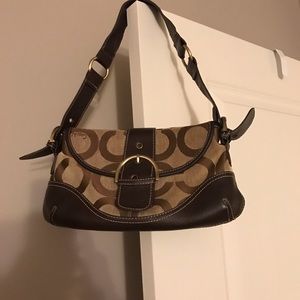 Older style coach purse