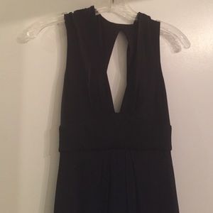 Long black BCBG gown