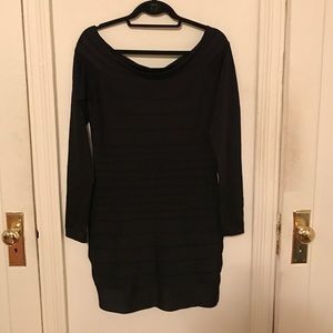 French connection black dress