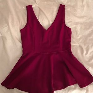 Forever 21 peplum tank
