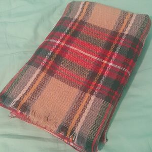 Modcloth Plaid Blanket Scarf
