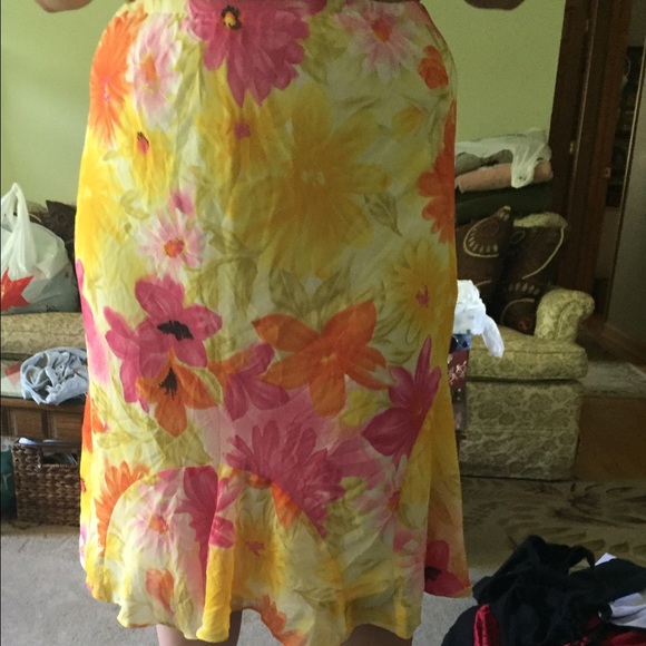 Beautiful floral skirt