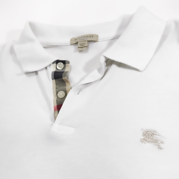 Men's Burberry Polo with Classic Check