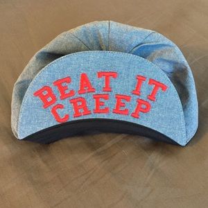 "Beat It Creep" messenger cap