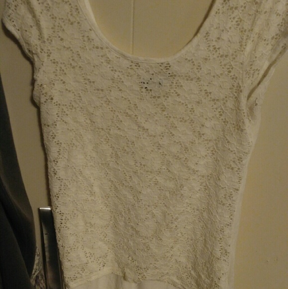 White shirt.