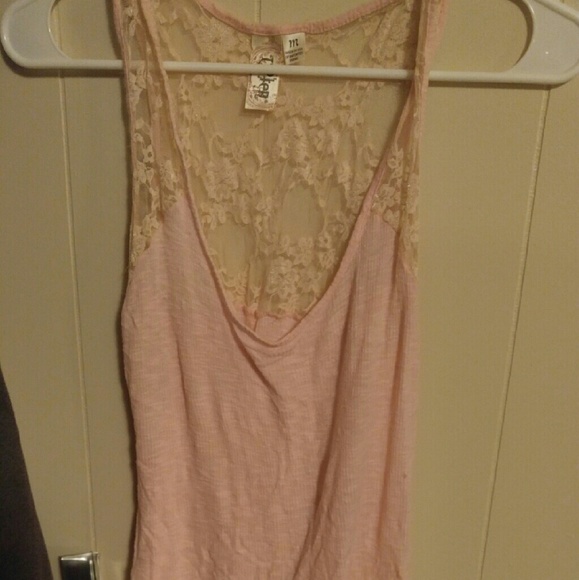 Pink tank top