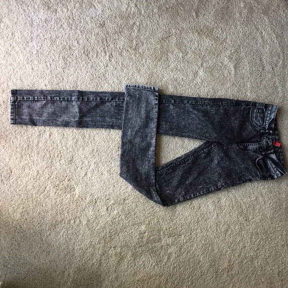 HM high waisted jeans