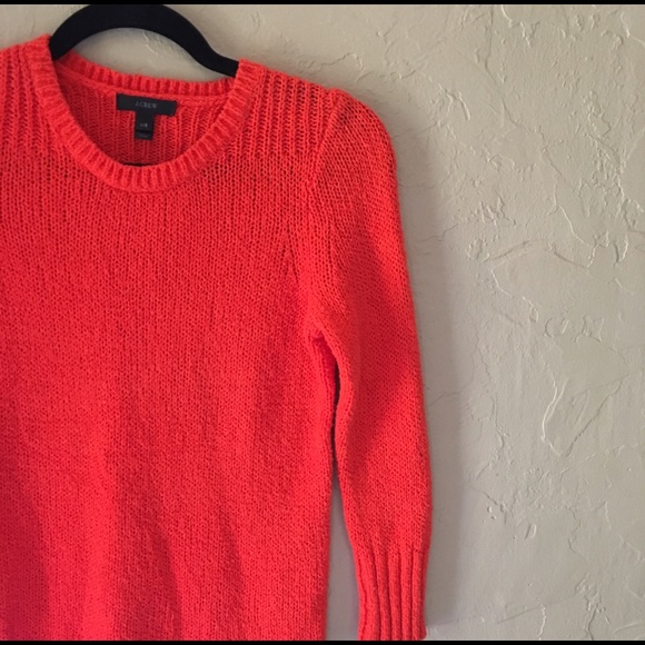 J. Crew Sweaters - Orange/red J Crew sweater
