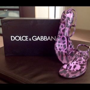 Dolce and Gabbana Thong Sandals