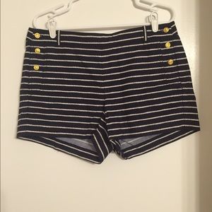 Like new! J Crew sailor shorts