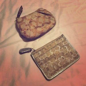 PRICE DROP: 2-FOR-1 Coach Wristlets/Change Purses