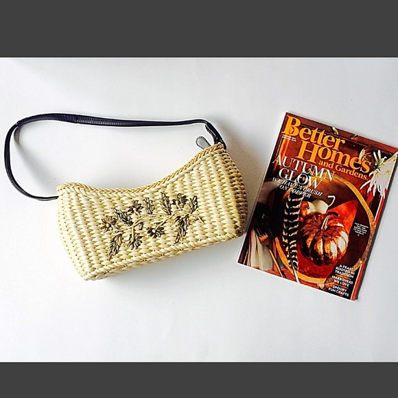 One of a Kind Wicker Purse