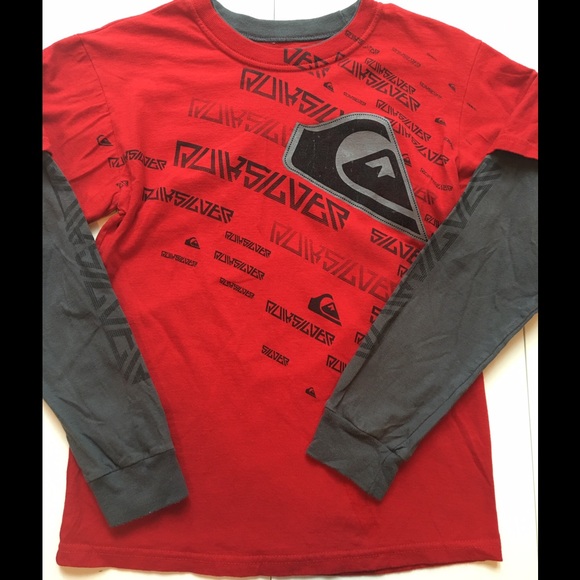 Boys Youth Quicksilver Long Sleeve T-Shirt M