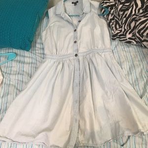 Distressed Jean dress