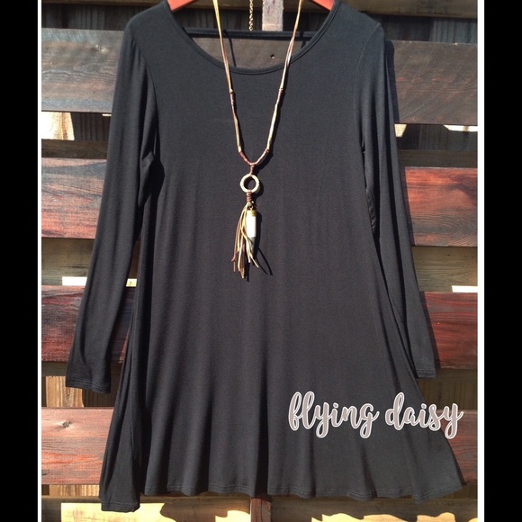 Flying Daisy Dresses & Skirts - Boho Dress Open Back Tunic Long Top S-M-L  🆕