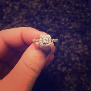 3/4 karat Neil Lane diamond engagement ring.