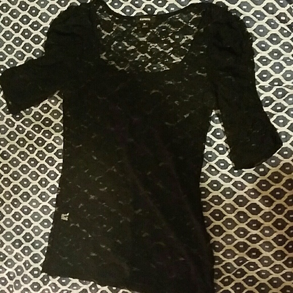 Express lace top