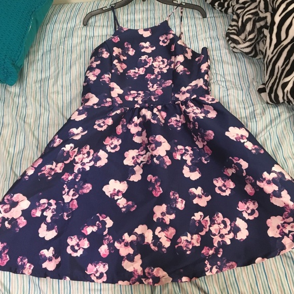 A line flower dress