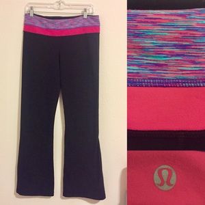 LuluLemon Athletica flare yoga pants Sz 10 legging