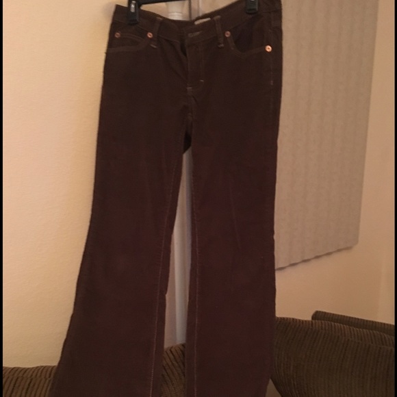 Brown corduroy jeans - Picture 1 of 2