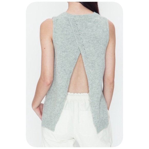 Angora sleeveless Top🌿 - Picture 2 of 4