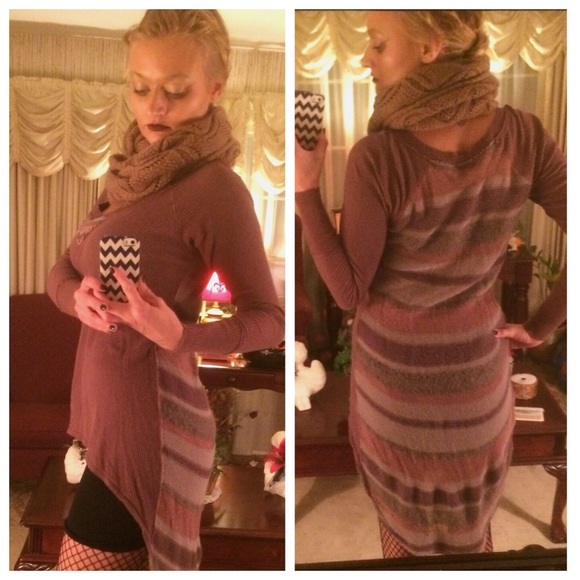 •Free People• high low thermal - Picture 3 of 4