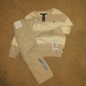 Kids pants and sweater